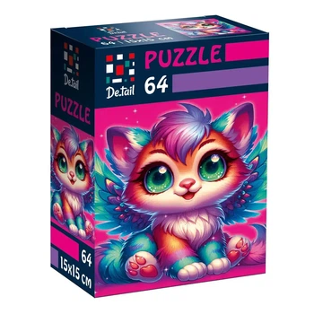 Пазл Vladi Toys De.tail Крылатый котенок 64 эл (DT1234-04)