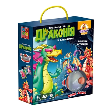 Настільна гра Vladi Toys Драконія зі дзвоником (укр), VT8010-12