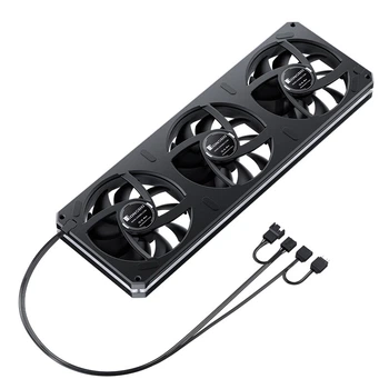 Вентилятор Jonsbo XA-360BR Shadow Blade Reverse Blade 120 мм PWM Black