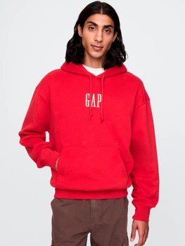 Худі утеплене чоловіче GAP 208400125 2XL Червоне (1161328227)