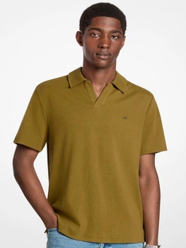 Поло довге чоловіче Michael Kors 194246158 2XL Зелене (1161278854)