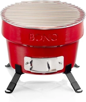 Керамический гриль KAMADO BONO Hibachi красный, Ø 31 см (TQ0012)