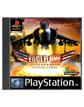 Игра Sony PlayStation 1 Eagle One: Harrier Attack Europe Английская Версия Б/У