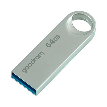 USB флеш накопитель Goodram 64GB UNO3 Steel USB 3.2 (UNO3-0640S0R11) (354676)
