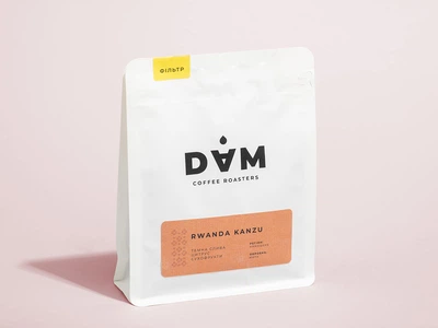 Кава в зернах DAM Coffee Rwanda Kanzu для фільтра 1 кг