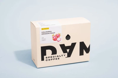 Кава в зернах DAM Coffee Colombia Dragon Fruit для фільтра 250 г