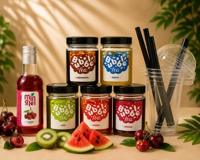 Бокси Bubble Tea ( Бабл Ті ) для коктелів - Розмір L2