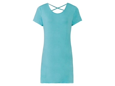 Футболка удлиненная для женщины Esmara LYCRA® 358995 M Бирюзовый