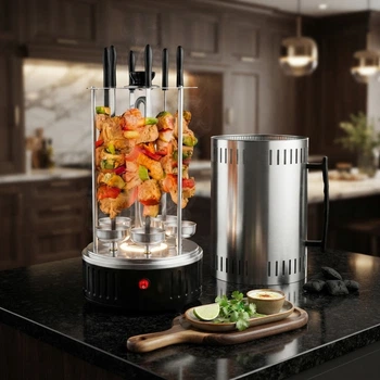 Шашлычница DOMOTEC MS-7781 Черная