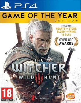Гра PS4 Відьмак 3: Дике Полювання. Видання "Гра Року", RU version (2011667)