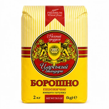 Мука пшеничная Царский Стандарт высшего сорта 2 кг