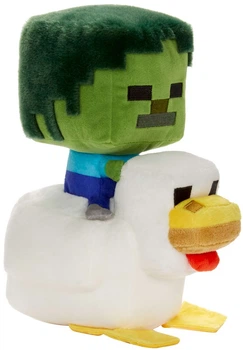 М'яка іграшка Mattel Minecraft Zombie Chicken Jockey Deluxe JMY77 (194735390069)