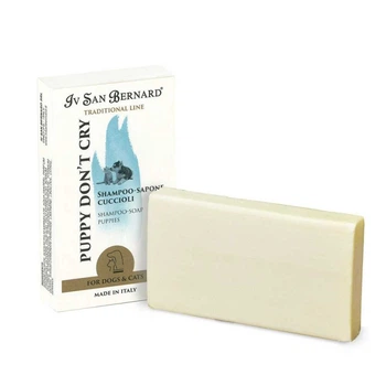 Шампунь-мыло "без слез" для щенков и котят Iv San Bernard Puppy Don't Cry Shampoo-soap 75 г