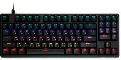 Клавіатура дротова Thunderobot KG3089R Blue Switch USB UA Black (6970796748384)