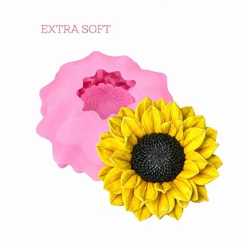 Силиконовый молд Соняшник XL EXTRA SOFT