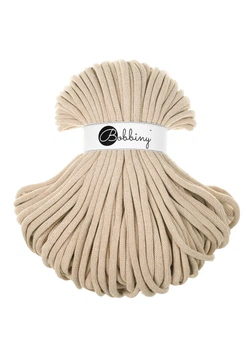 Шнур для вязания Bobbiny Jumbo Warm Beige 9 мм 100 м