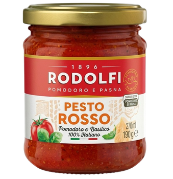 Соус Pesto Rosso Rodolfi 190 г