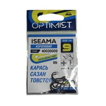Крючок Optimist Iseama BN № 9,40036009