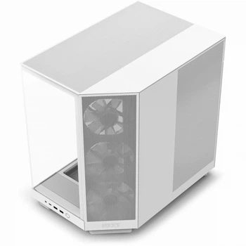 Корпус nzxt h6 Flow rgb White (cc-h61fw-r1) без бп
