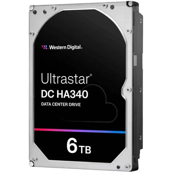 HDD Server WD Ultrastar DC HA340 6TB 512e SE, 3.5’’, 256MB, 7200 RPM, SATA, SKU: 0B47077