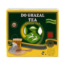 Чай зеленый пакетированный Akbar Ghazal Pure Ceylon Green 100 шт