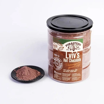 Какао банка 1 кг "Львовский" (Lviv’s Hot Chocolate)