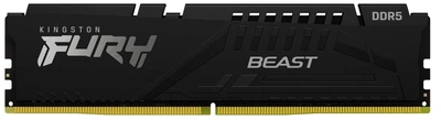 Модуль памяти Kingston Fury Beast Black DDR5-5600 8GB CL36-38-38 1.25V EXPO (KF556C36BBE-8)