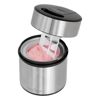 Морозивниця Profi Cook PC-ICM 1140 12 Вт 1.8 л з нержавіючої сталі та цифровим таймером