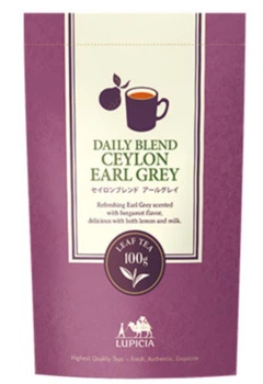 LUPICIA Daily Blend Ceylon Earl Grey цейлонський чорний чай Ерл Грей, 100 г