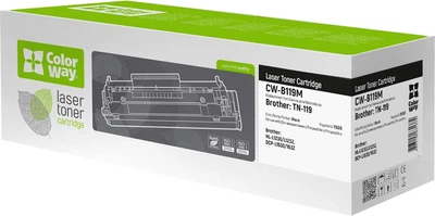 Тонер-картридж ColorWay совместимый аналог Brother TN119 HL-L1230/L1232/DCP-L1630/L1632 Black (CW-B119M)