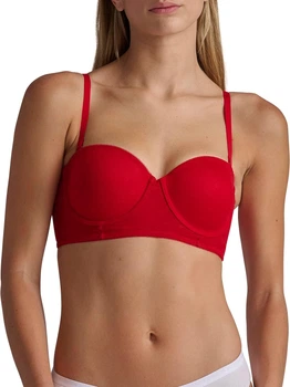 Бюстгальтер з Push-up із кісточками Tommy Hilfiger 772578399 34C Червоний (1161326920)