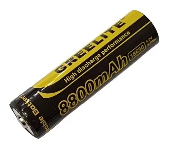 Аккумулятор 18650 Greelite 4.2V Li-ion с выступом (4299)