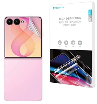 Комплект защитных пленок на внешний экран (2шт) RockSpace Explosion-Proof SuperClear для Samsung Galaxy Flip 8