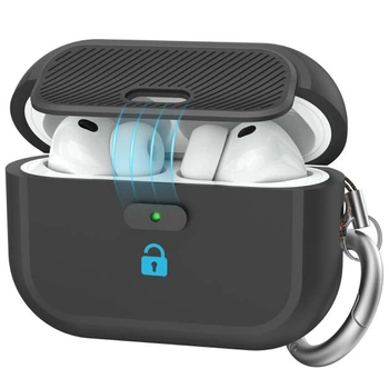 Защитный чехол AHASTYLE JY26 для Apple AirPods Pro 3 - Black