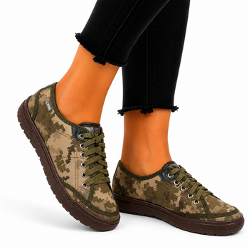 Кросівки унісекс POLO піксель бавовняні Premium Litma (36–41 р.) 37
