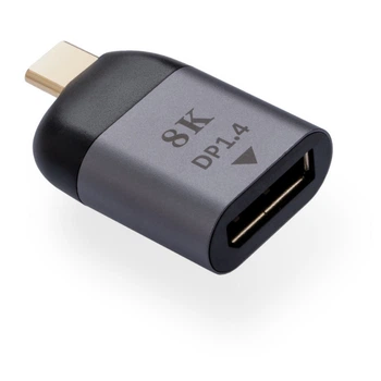 Переходник Type-C Male to DP 1.4 8K60Hz compact Vinga (VCPATCDP4C) (354531)