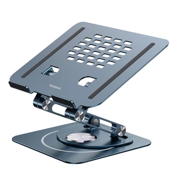 Держатель для ноутбука Baseus UltraStable Pro Series Вращающийся и складной Простой монтаж Space Grey (B10059900811-01)