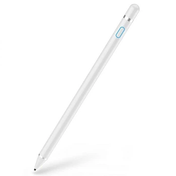 Стилус Universal Stylus Pen A22-62 активный наконечник 1,5 мм магнитное крепление USB-C зарядка до 10 часов Белый (A22-62)
