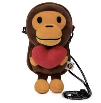 Сумка через плечо Bape Baby Milo Mobile Bag сердечко.