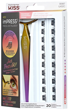 Пучки вій Kiss Impress Voluminous 20 шт (731509908879)