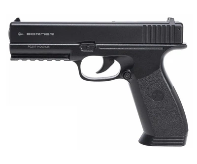 Пневматический пистолет Borner 17 cal. 4.5 mm (Glock 17)