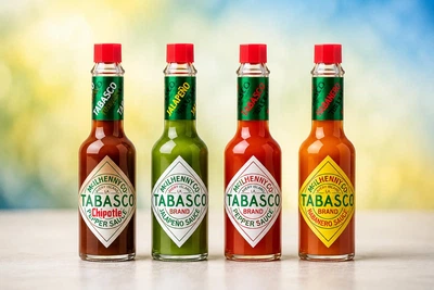 Набор соусов TABASCO — Red Original, Green Jalapeño, Chipotle, Табаско Habanero (4×60 мл)
