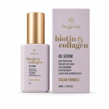 Сыворотка-масло для волос Bogenia Biotin & Collagen 60 мл
