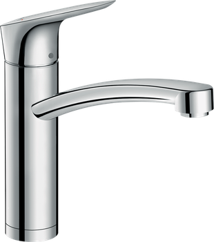 Смеситель для кухни 160 однорычажный HANSGROHE LOGIS M31 71833000, хром