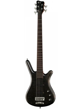 Бас-гитара Warwick Teambuilt Pro Series Corvette Ash, 5-String, A/A, (Nirvana Black Transparent Satin)