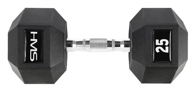 Гантель шестигранна HMS HEX PRO, 25 кг (ISL_5907695518146)