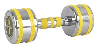 Гантель хромована inSPORTline Yellsteel 7 кг (ISL_20837)
