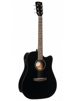 Электроакустическая гитара Cort EARTH 60CE (Black Gloss)
