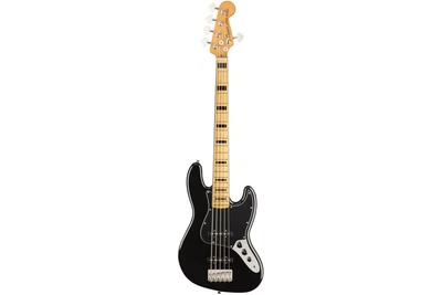 Бас-гитара SQUIER CLASSIC VIBE '70s JAZZ BASS V MN BLACK