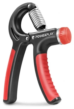 Еспандер кистьовий PowerPlay PP-4323 з регульованим навантаженням 10-40 кг. Strength Grip Чорно-червоний (PP_PP_4323_Bl/Red)